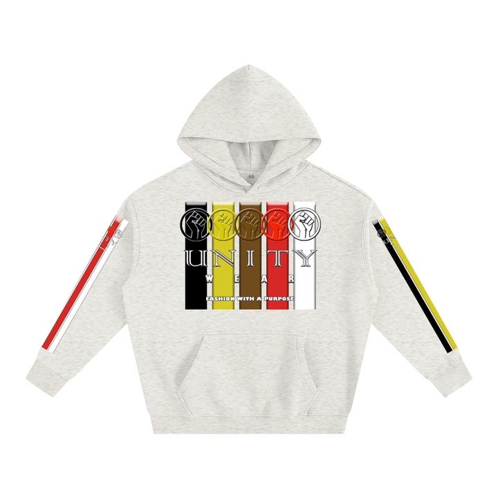Unity Wear's "Fist & Stripes" Oversize Fleeced Unisex Hoodies