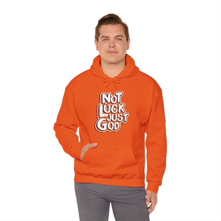 Not Luck Just God Unity Wear Unisex Heavy Blended Hoodies