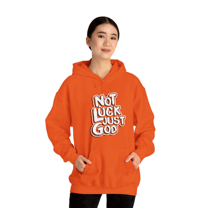 Not Luck Just God Unity Wear Unisex Heavy Blended Hoodies