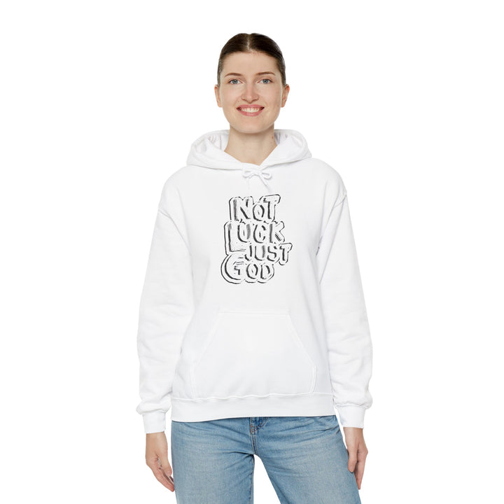 Not Luck Just God Unity Wear Unisex Heavy Blended Hoodies