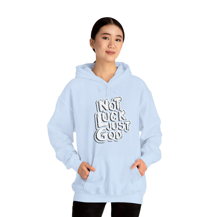 Not Luck Just God Unity Wear Unisex Heavy Blended Hoodies