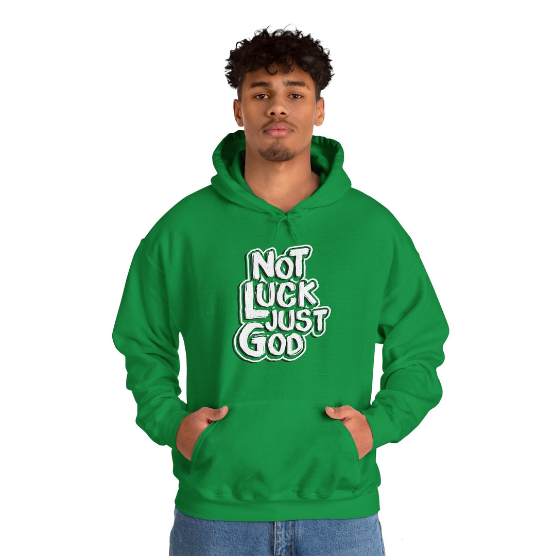 Not Luck Just God Unity Wear Unisex Heavy Blended Hoodies