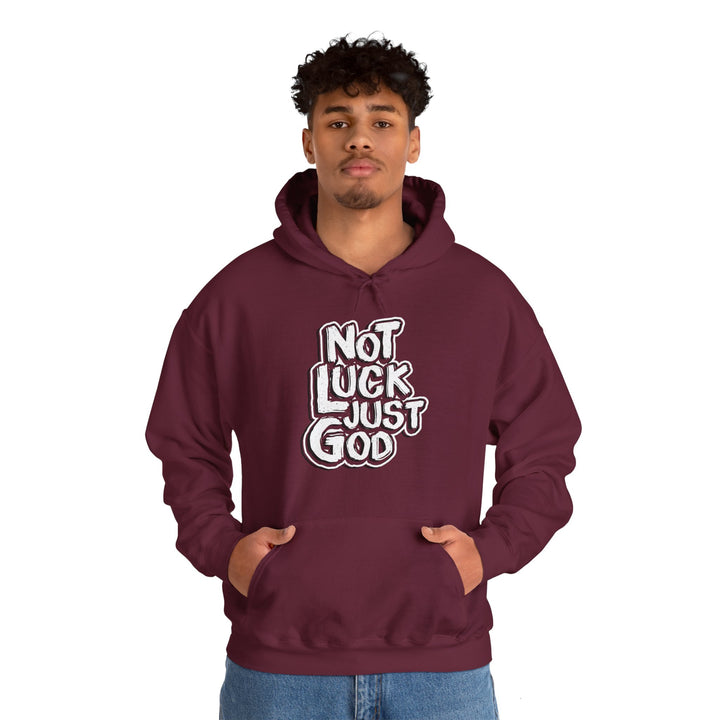 Not Luck Just God Unity Wear Unisex Heavy Blended Hoodies