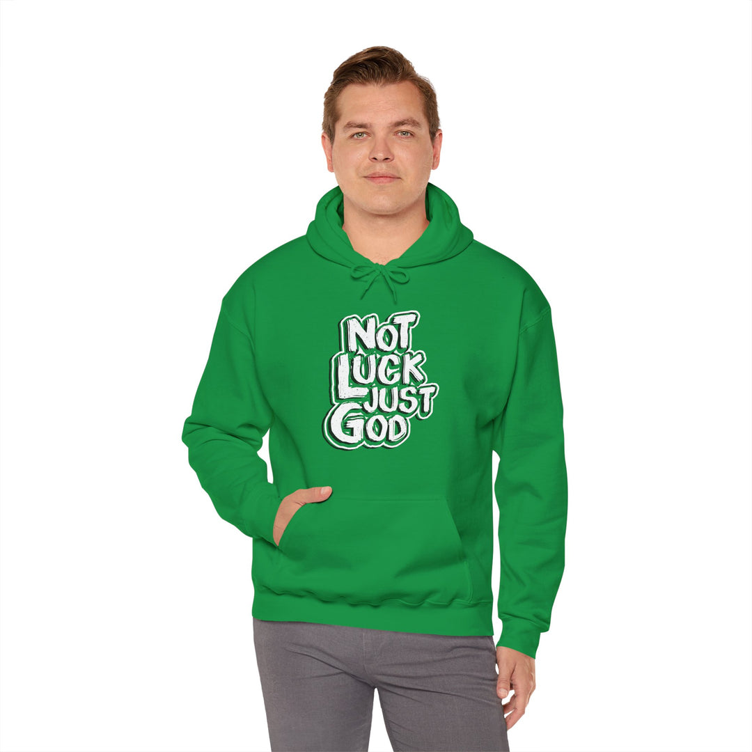 Not Luck Just God Unity Wear Unisex Heavy Blended Hoodies