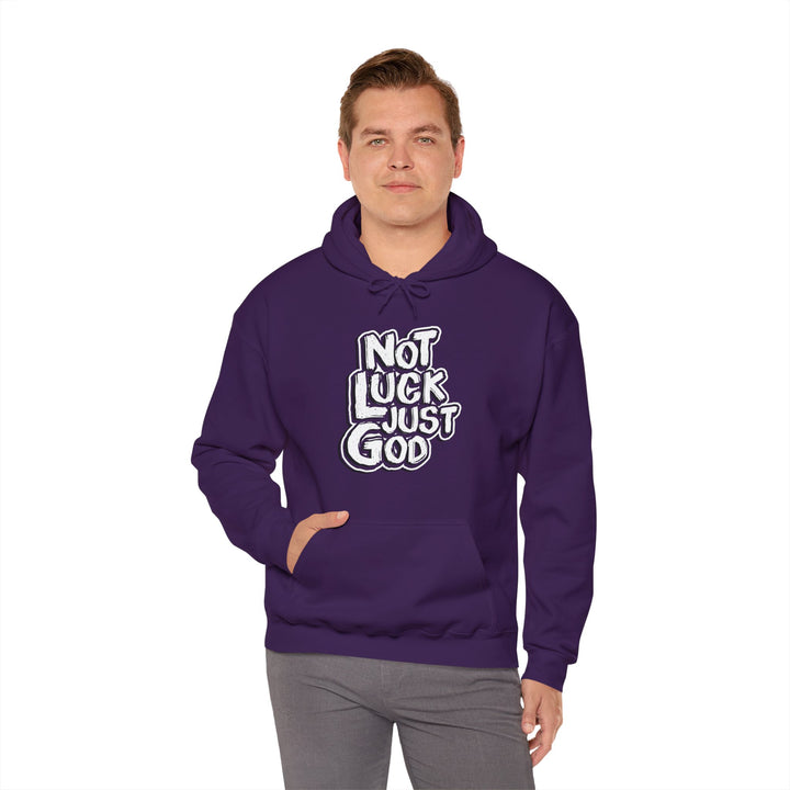 Not Luck Just God Unity Wear Unisex Heavy Blended Hoodies