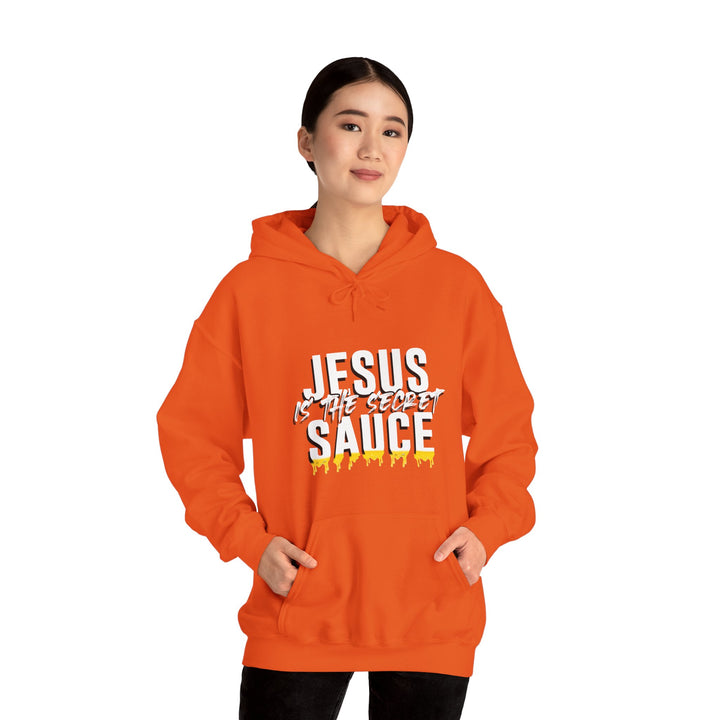 Jesus is the Secret Sauce Unisex Heavy Blended Hoodies