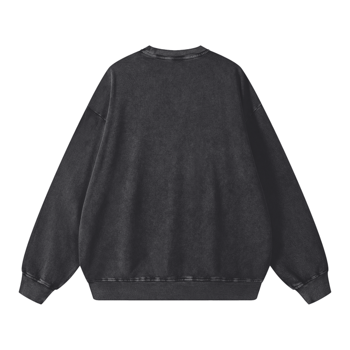 Unity Wear's Swash Acid Wash Oversize Sweatshirt - 360 GSM