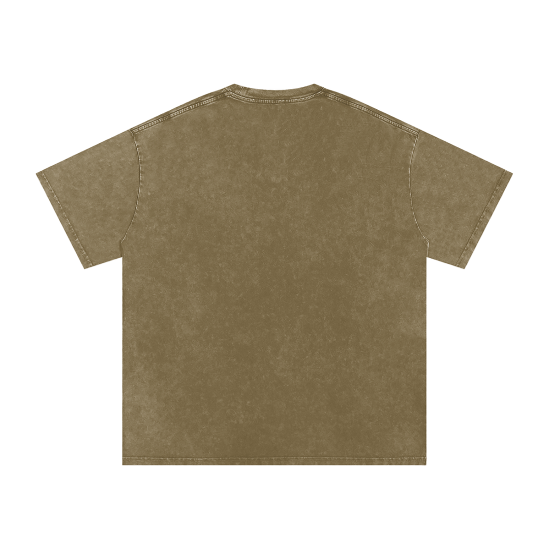 Unity Wear's Full Design Acid Wash Oversize T-Shirt - 250 GSM