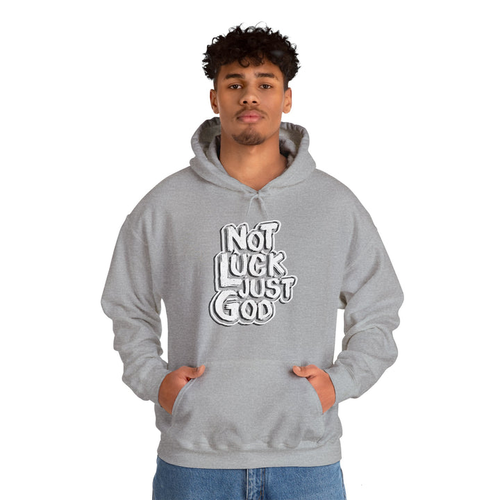 Not Luck Just God Unity Wear Unisex Heavy Blended Hoodies