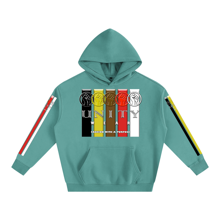 Unity Wear's "Fist & Stripes" Oversize Fleeced Unisex Hoodies