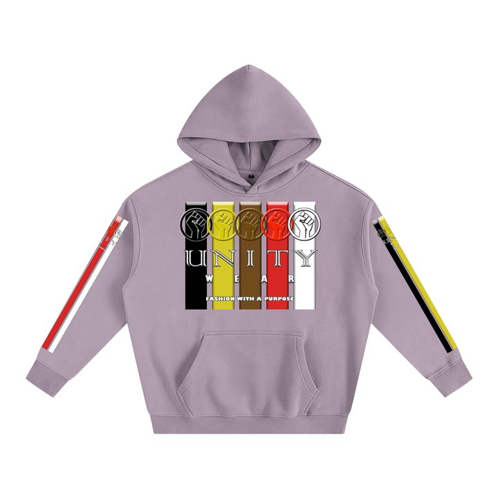 Unity Wear's "Fist & Stripes" Oversize Fleeced Unisex Hoodies