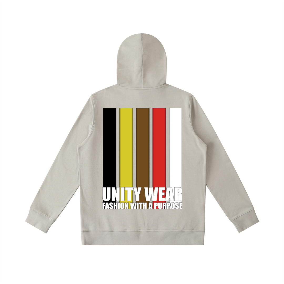Unity Wear's FWP Full Stripe Back Essential Oversized Unisex Hoodie