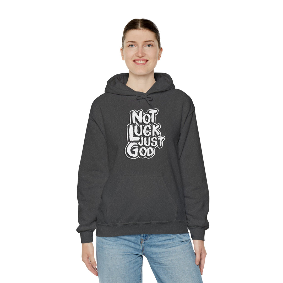 Not Luck Just God Unity Wear Unisex Heavy Blended Hoodies