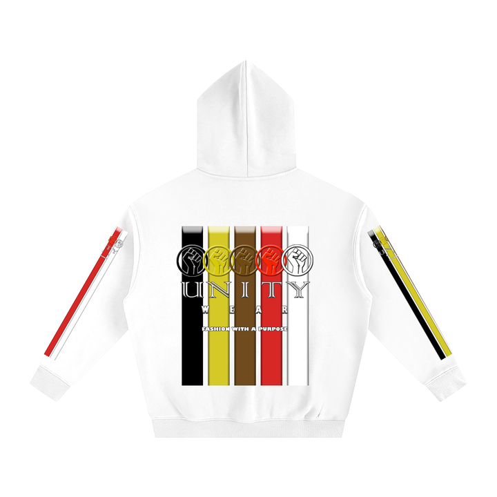 Unity Wear's "Fist & Stripes" Oversize Fleeced Unisex Hoodies