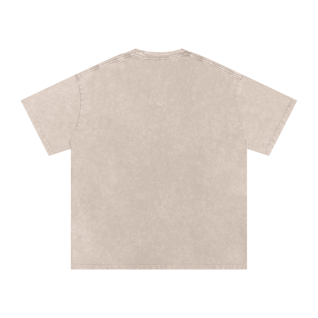 Unity Wear's Full Design Acid Wash Oversize T-Shirt - 250 GSM