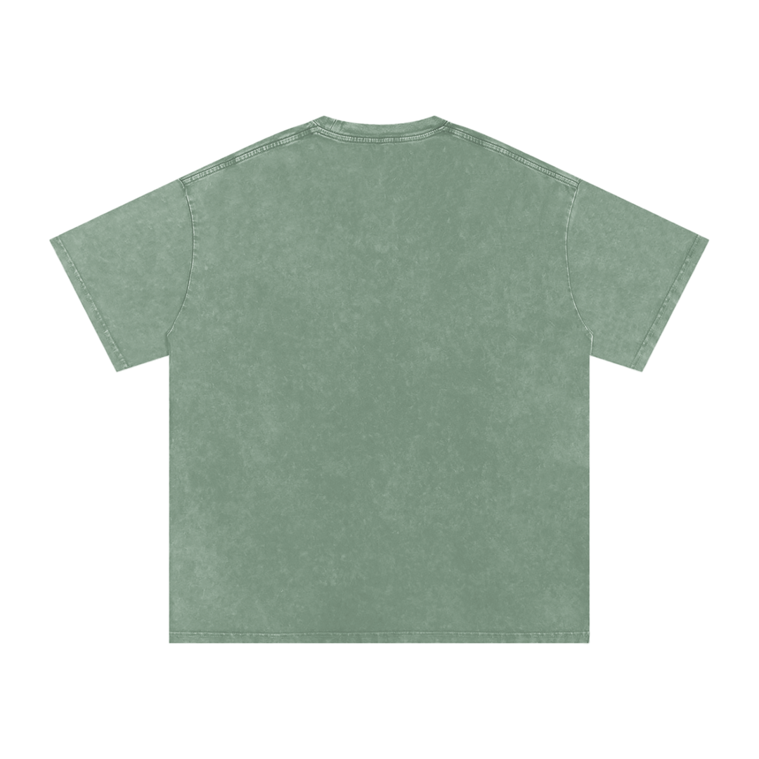 Unity Wear's Full Design Acid Wash Oversize T-Shirt - 250 GSM