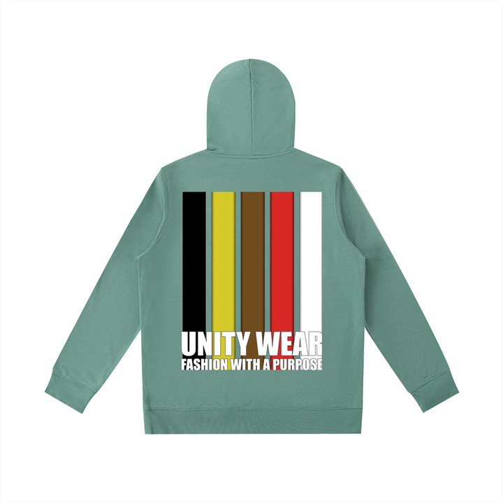 Unity Wear's FWP Full Stripe Back Essential Oversized Unisex Hoodie