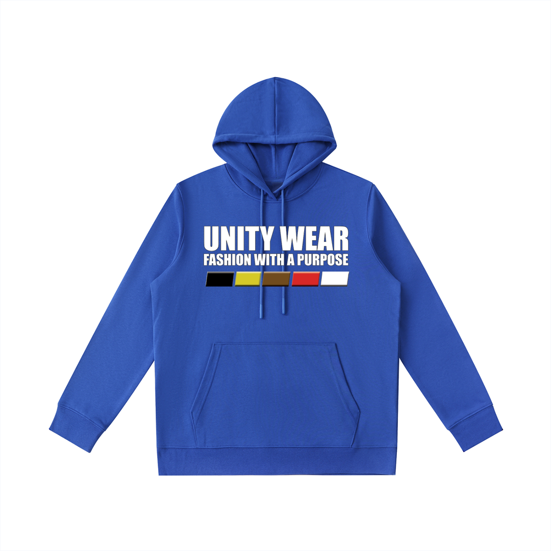 Unity Wear's FWP Full Stripe Back Essential Oversized Unisex Hoodie