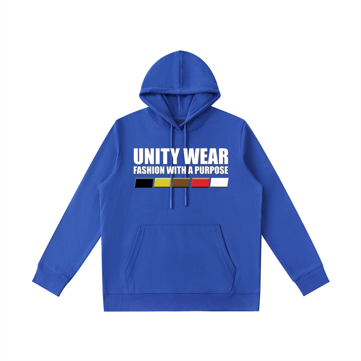 Unity Wear's FWP Full Stripe Back Essential Oversized Unisex Hoodie