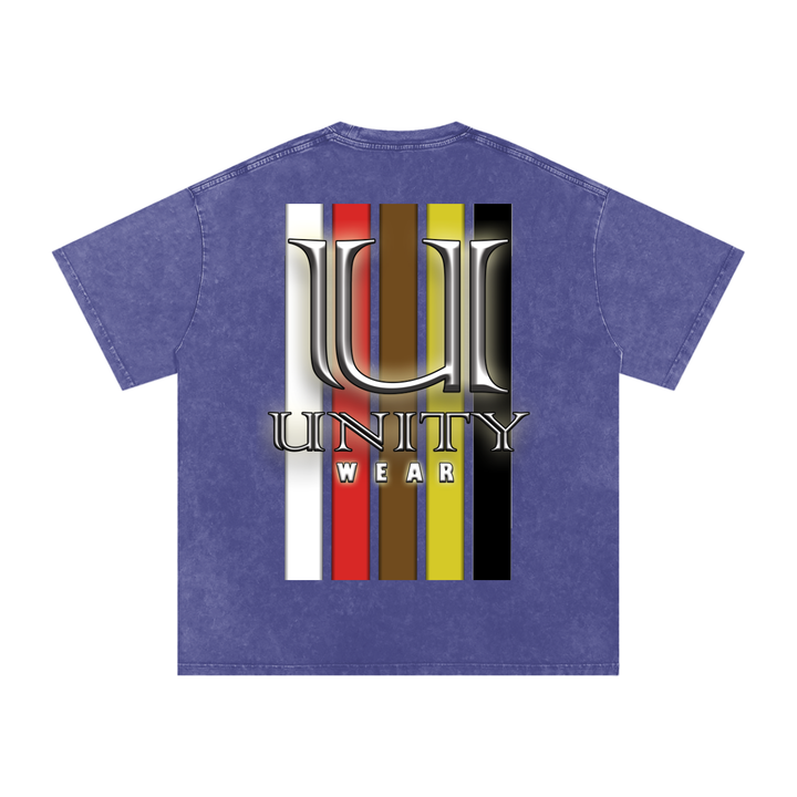 Unity Wear Stripes Wash Oversize T-Shirt - 250 GSM
