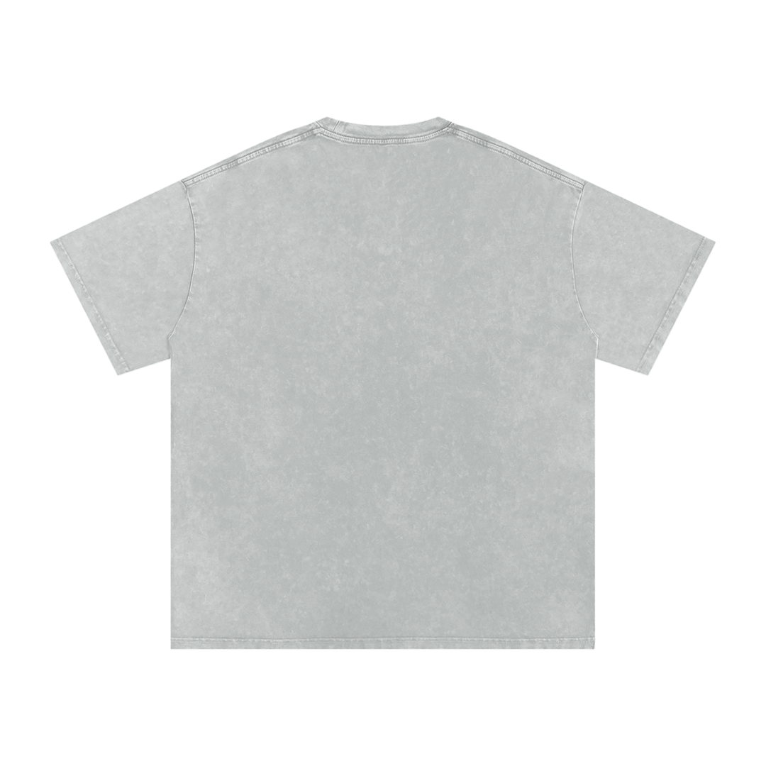 Unity Wear's Full Design Acid Wash Oversize T-Shirt - 250 GSM