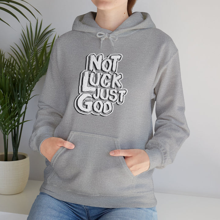 Not Luck Just God Unity Wear Unisex Heavy Blended Hoodies