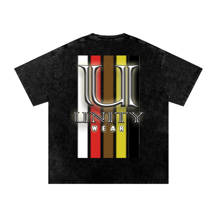 Unity Wear Stripes Wash Oversize T-Shirt - 250 GSM