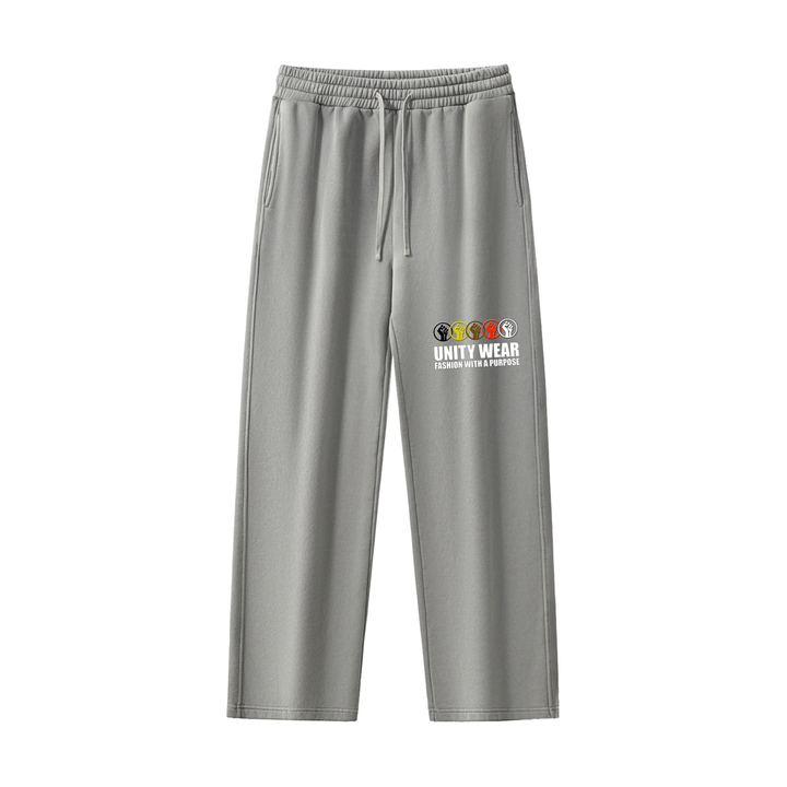 Unity Wear's Frayed Enzyme Washed Fleece Sweatpants