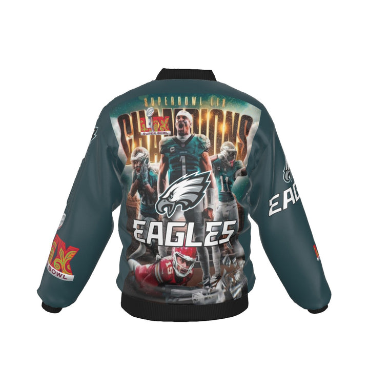 SB 59 Champs Mid-Night Green Bomber Jacket