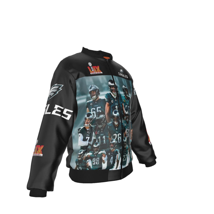SB 59 Champs Black Bomber Jacket