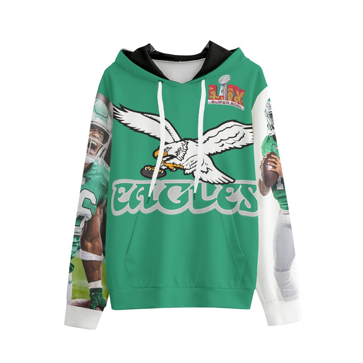 Kelly Green New, Old School Pullover Hoodie | 310GSM Cotton