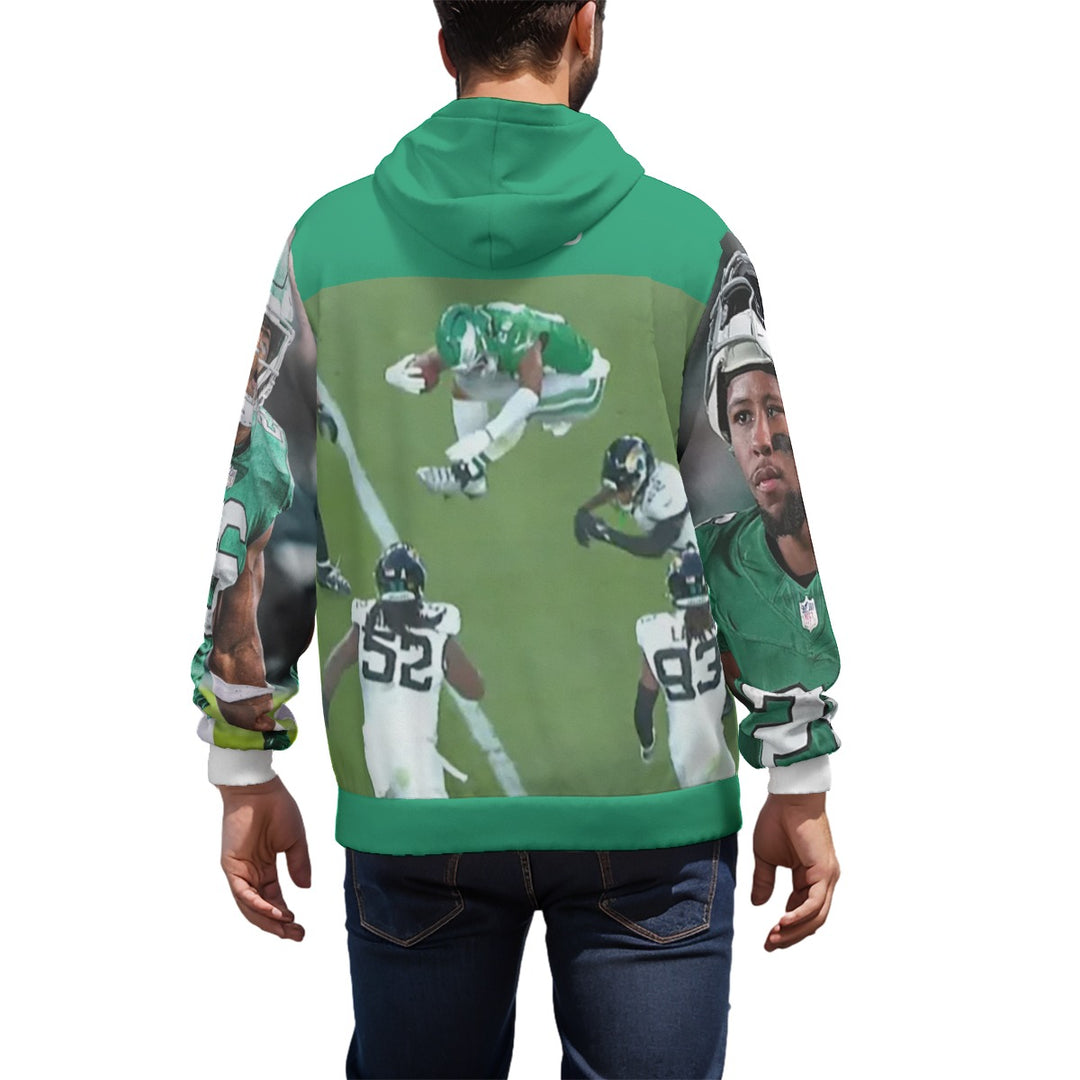 Kelly Green Barkley Hurdle Unisex Pullover Hoodie | 310GSM Cotton