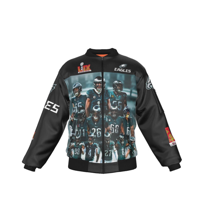 SB 59 Champs Black Bomber Jacket