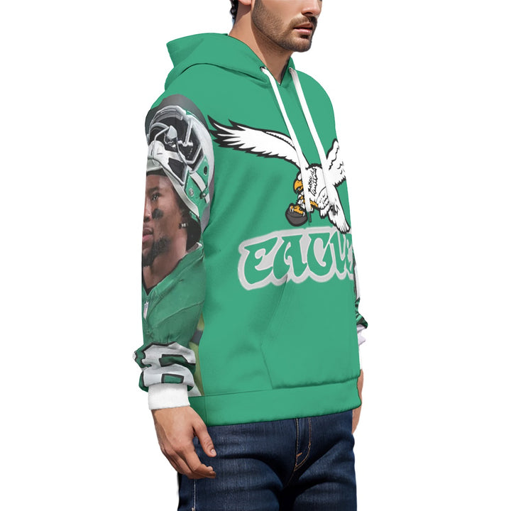 Kelly Green Barkley Hurdle Unisex Pullover Hoodie | 310GSM Cotton