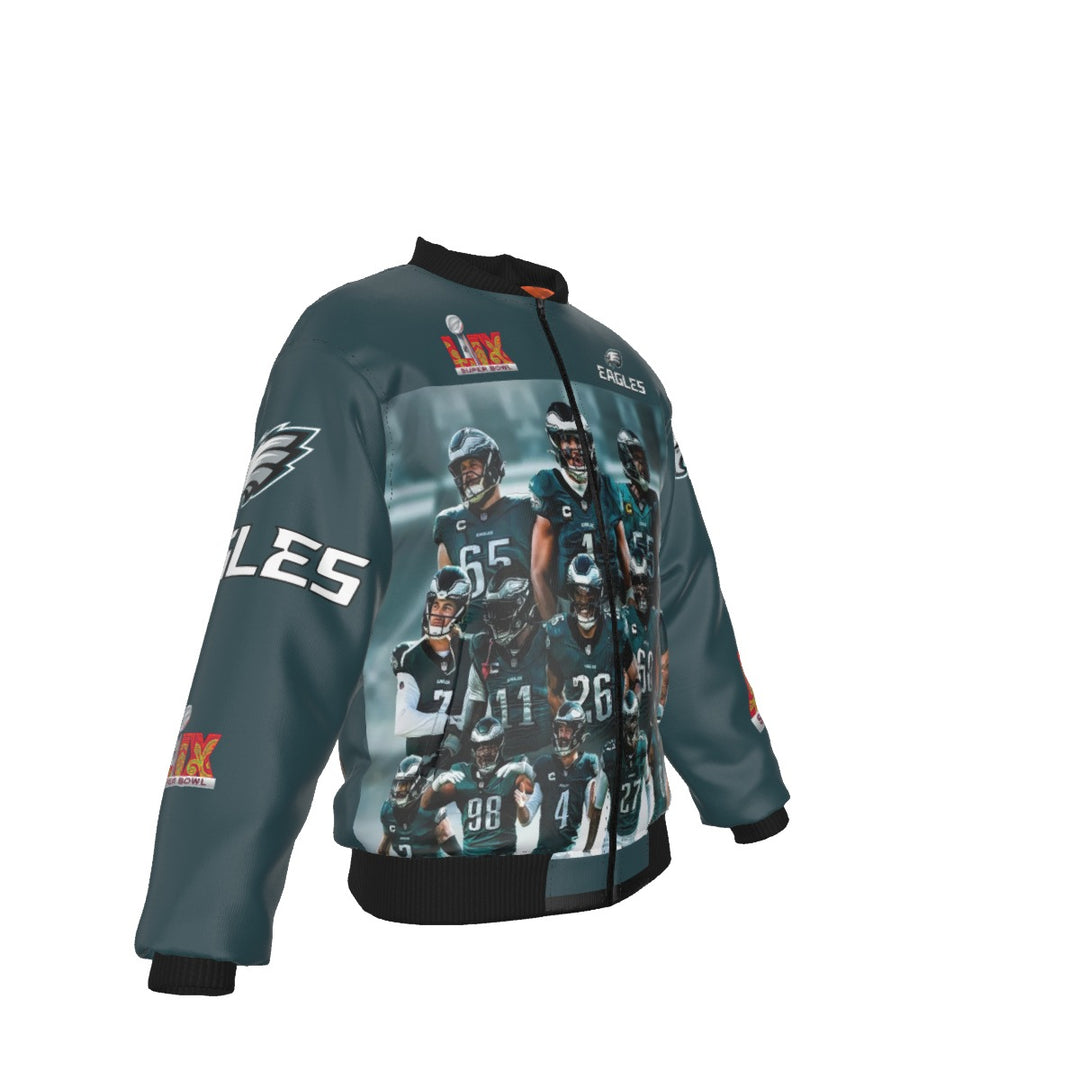 SB 59 Champs Mid-Night Green Bomber Jacket
