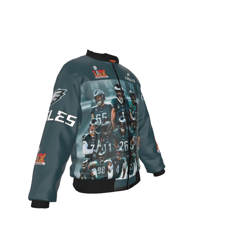 SB 59 Champs Mid-Night Green Bomber Jacket