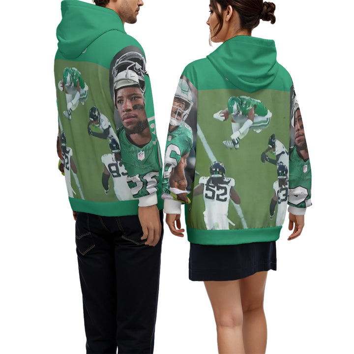 Kelly Green Barkley Hurdle Unisex Pullover Hoodie | 310GSM Cotton