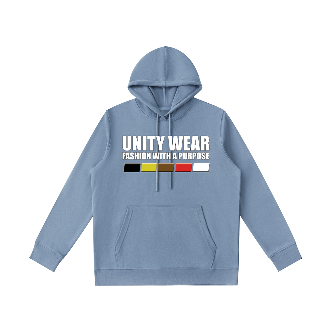 Unity Wear's FWP Full Stripe Back Essential Oversized Unisex Hoodie