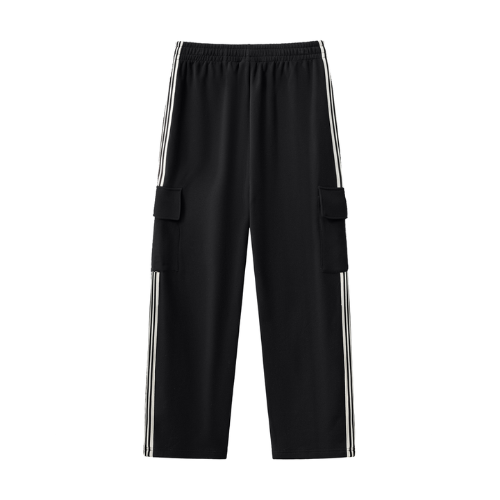 Unity Wear's Side Stripe Straight-Leg Pants