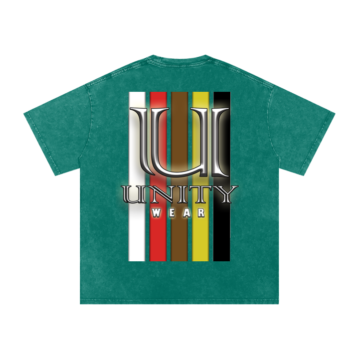 Unity Wear Stripes Wash Oversize T-Shirt - 250 GSM