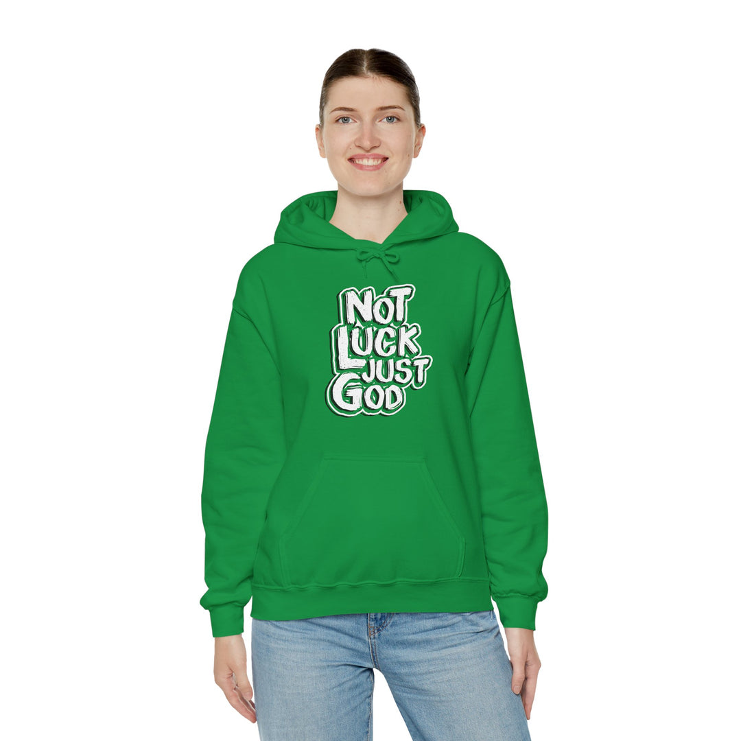 Not Luck Just God Unity Wear Unisex Heavy Blended Hoodies