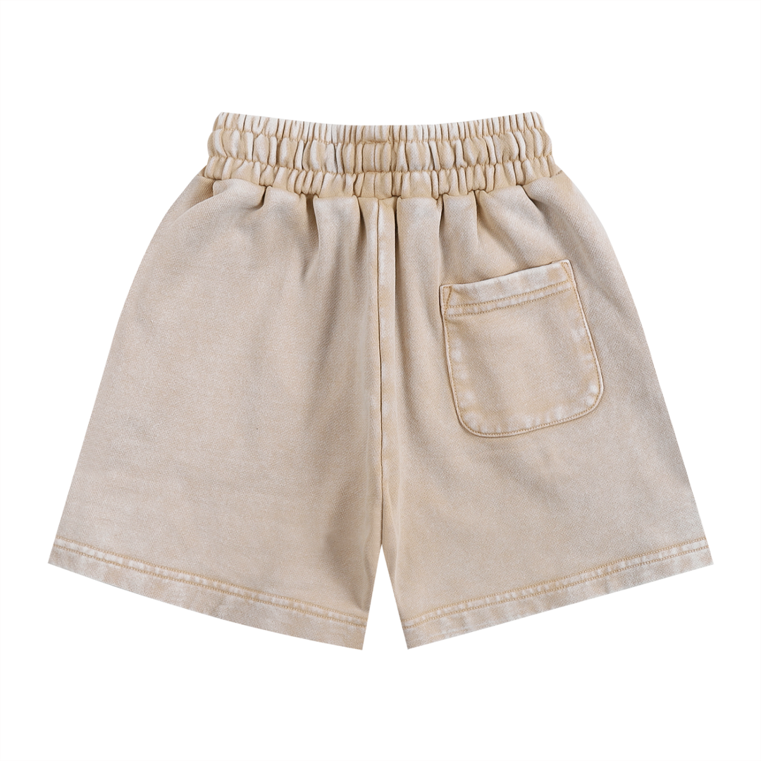 Unity Wear's Unisex Kids Snow Washed Shorts
