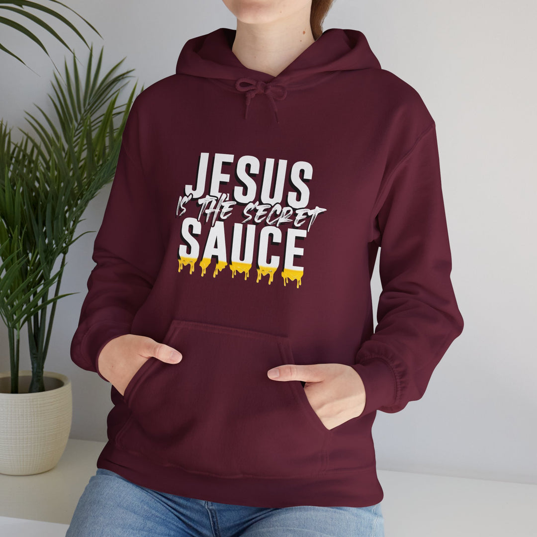 Jesus is the Secret Sauce Unisex Heavy Blended Hoodies