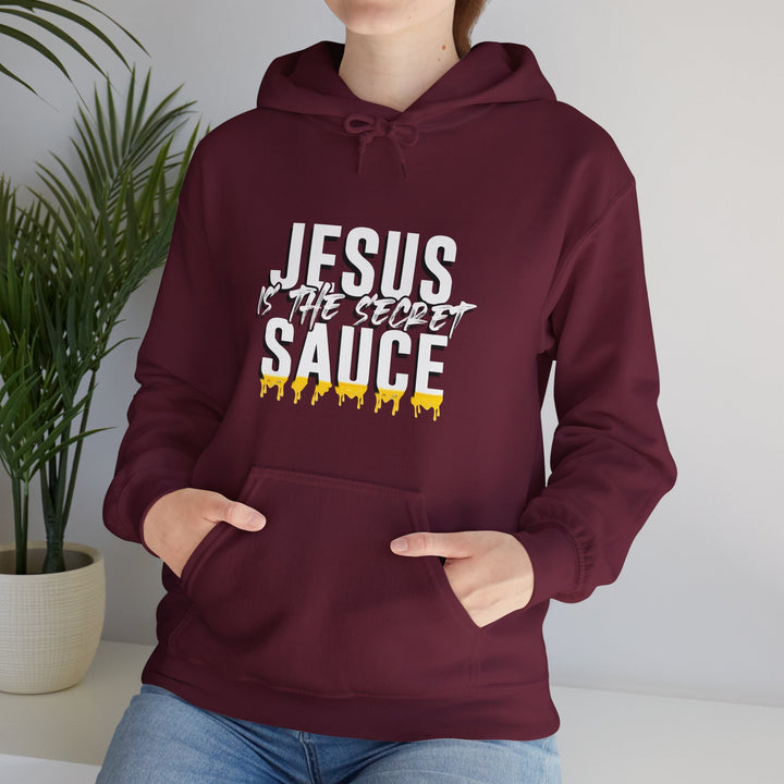 Jesus is the Secret Sauce Unisex Heavy Blended Hoodies