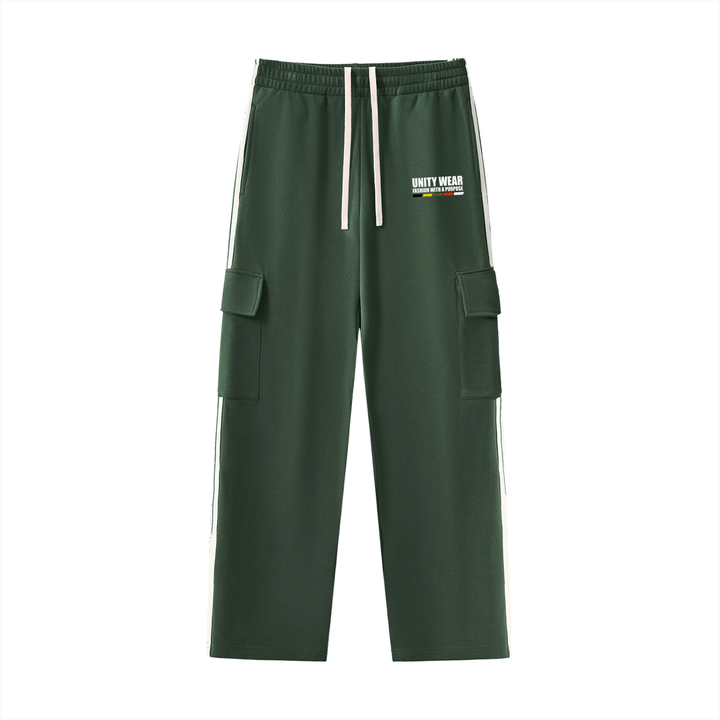 Unity Wear's Side Stripe Straight-Leg Pants