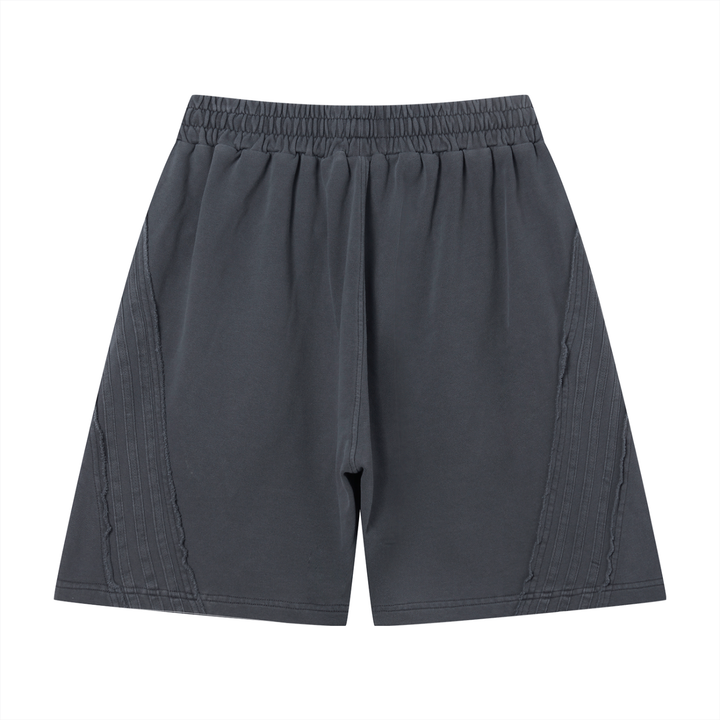 Unity Wear Unisex Vintage Wash Raw Edge Shorts