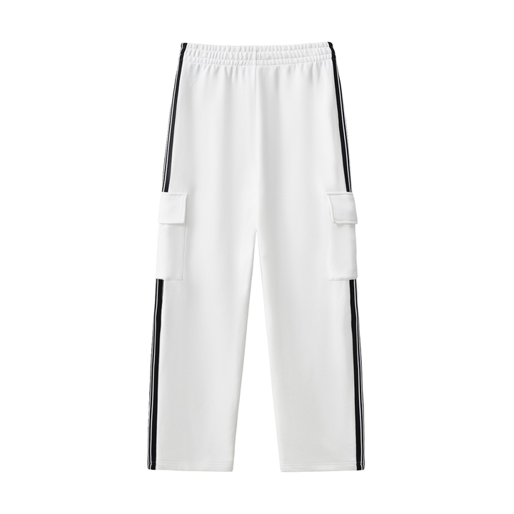 Unity Wear's Side Stripe Straight-Leg Pants