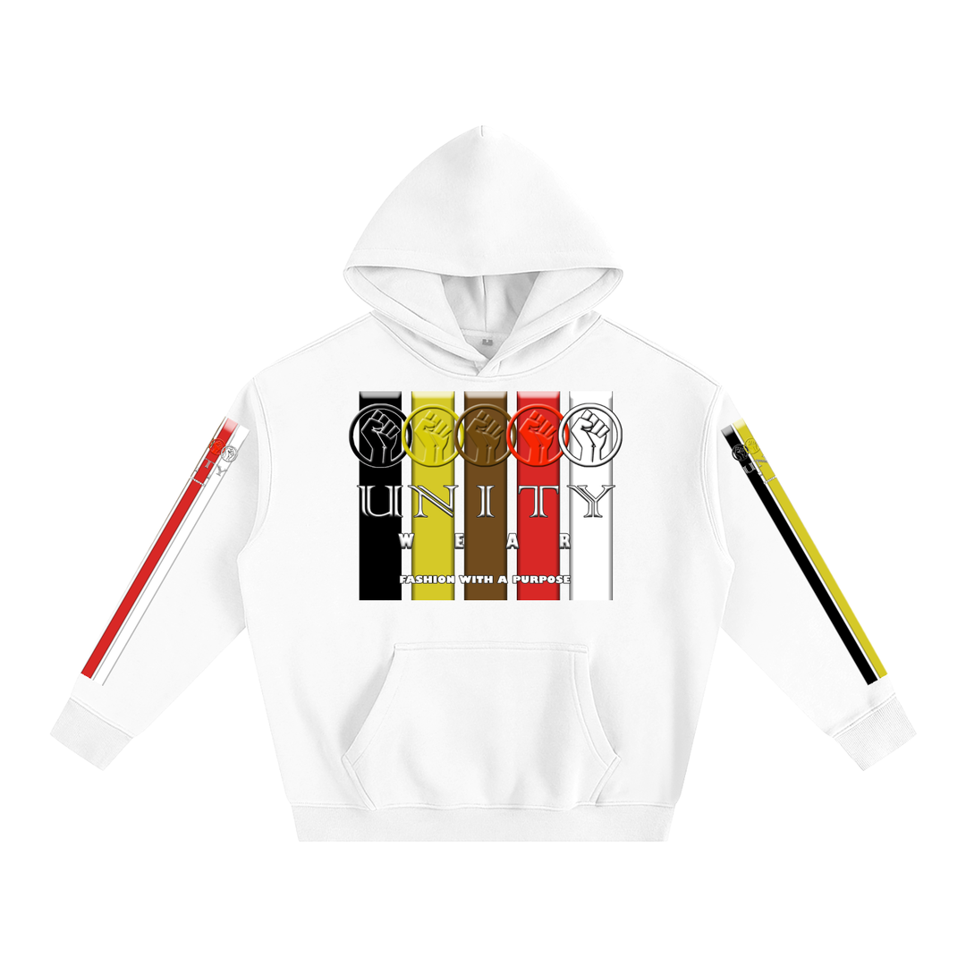 Unity Wear's "Fist & Stripes" Oversize Fleeced Unisex Hoodies