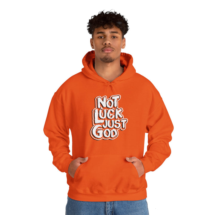 Not Luck Just God Unity Wear Unisex Heavy Blended Hoodies