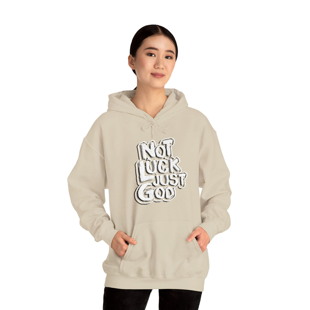 Not Luck Just God Unity Wear Unisex Heavy Blended Hoodies